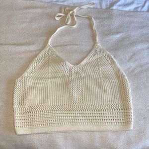 American Eagle Crochet Halter Top